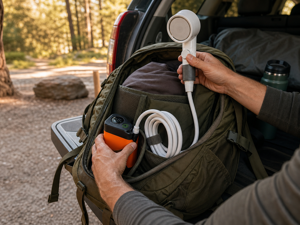 TrailFlow packed with outdoor travel gear